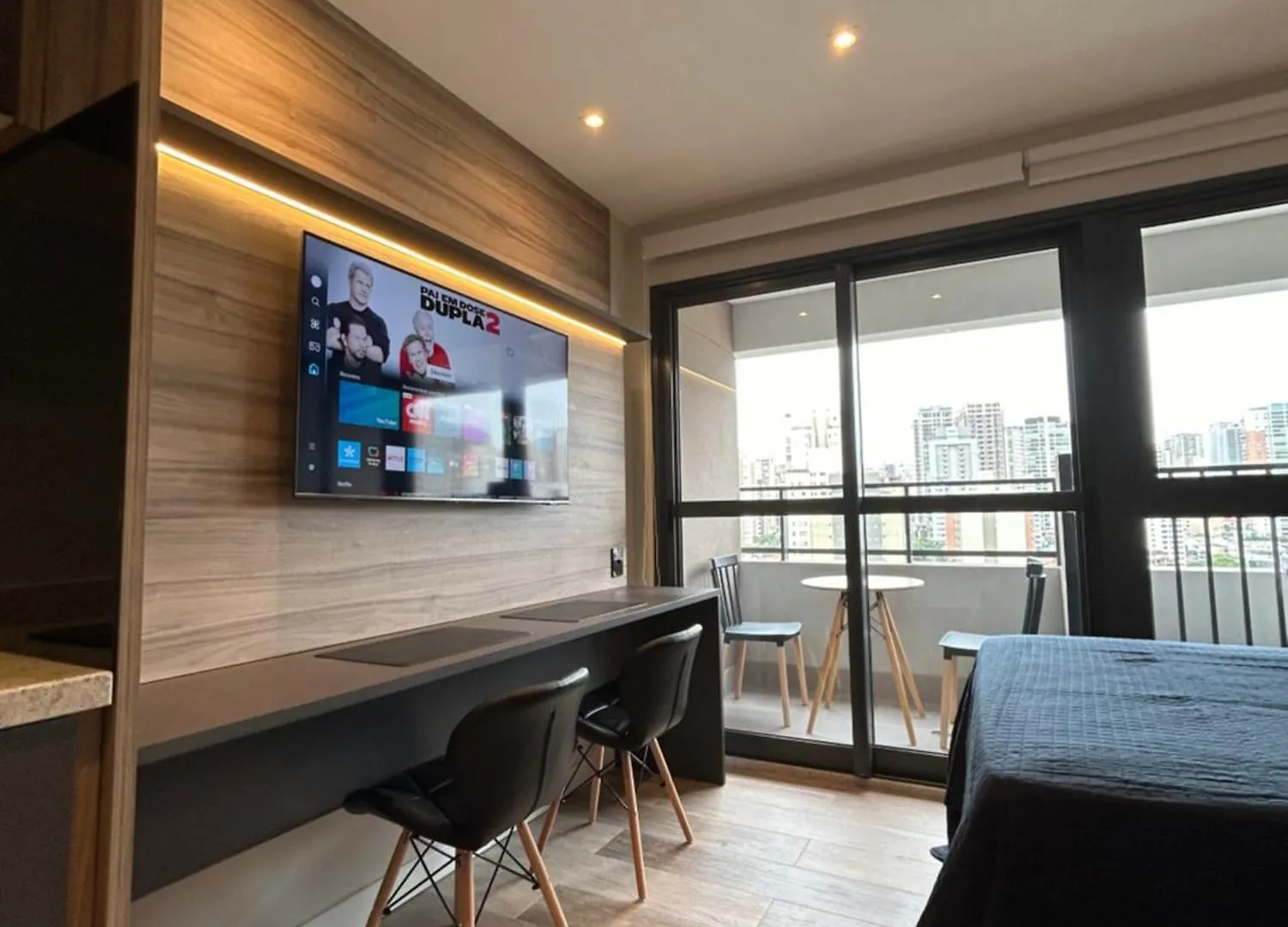 公寓 Moderno E Encantador Studio Allianz Parque 圣保罗